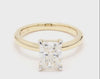 IGI Certified 2.00Ct Radiant Solitaire Engagement ring, Lab Grown Diamonds Studded Ring For Women