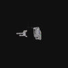 2.15 Ct Emerald and Pear Toi Et Moi Earring in 14k Gold